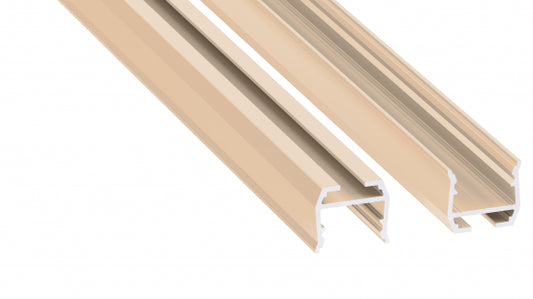 Lumines Profil Typ axel Light Ivory, lackiert