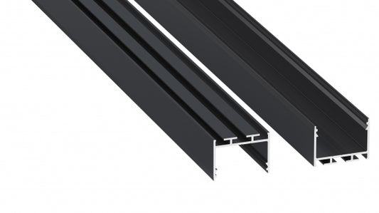Lumines Profil Typ alba Rock Anthracite, lackiert
