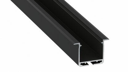 Lumines Profil Typ inDileda Schwarz, lackiert