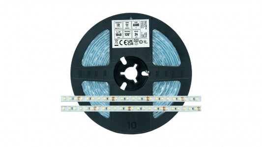 LED Streifen 600 LED 2835 SMD 24V CW RA80 IP65HS