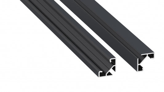 Lumines Profil Typ ajar Rock Anthracite, lackiert