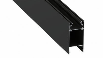 Lumines Profil Typ Dulio Schwarz, lackiert