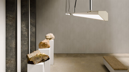 Lumines Profil Typ ajar Light Ivory, lackiert