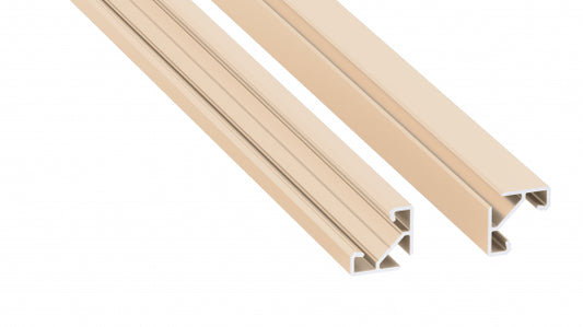 Lumines Profil Typ ajar Light Ivory, lackiert