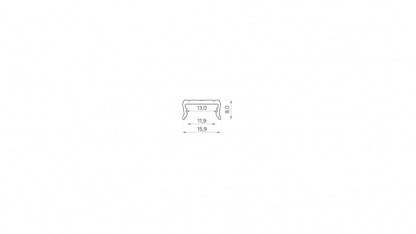 Lumines Profil Typ atom Reed Green, lackiert