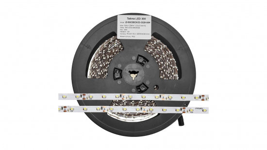LED Streifen 300 LED 2835 SMD 12V 4,8 W/m Kalt weiß 50m