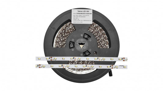 LED Streifen 300 LED 2835 SMD 12V 4,8 W/m Kalt weiß 50m