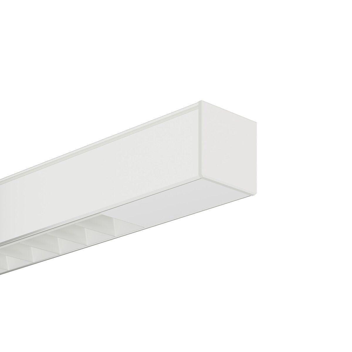 KLUŚ Endkappe Lipod DOT, weiß, PET-G – Detail-/Anwendungsbild